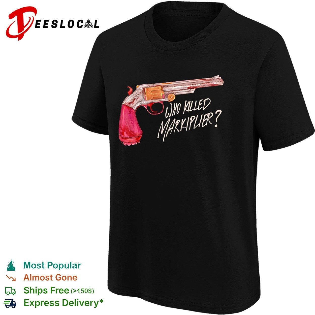 Who Killed Markiplier Revolver The Markiplier Murder Mystery shirt