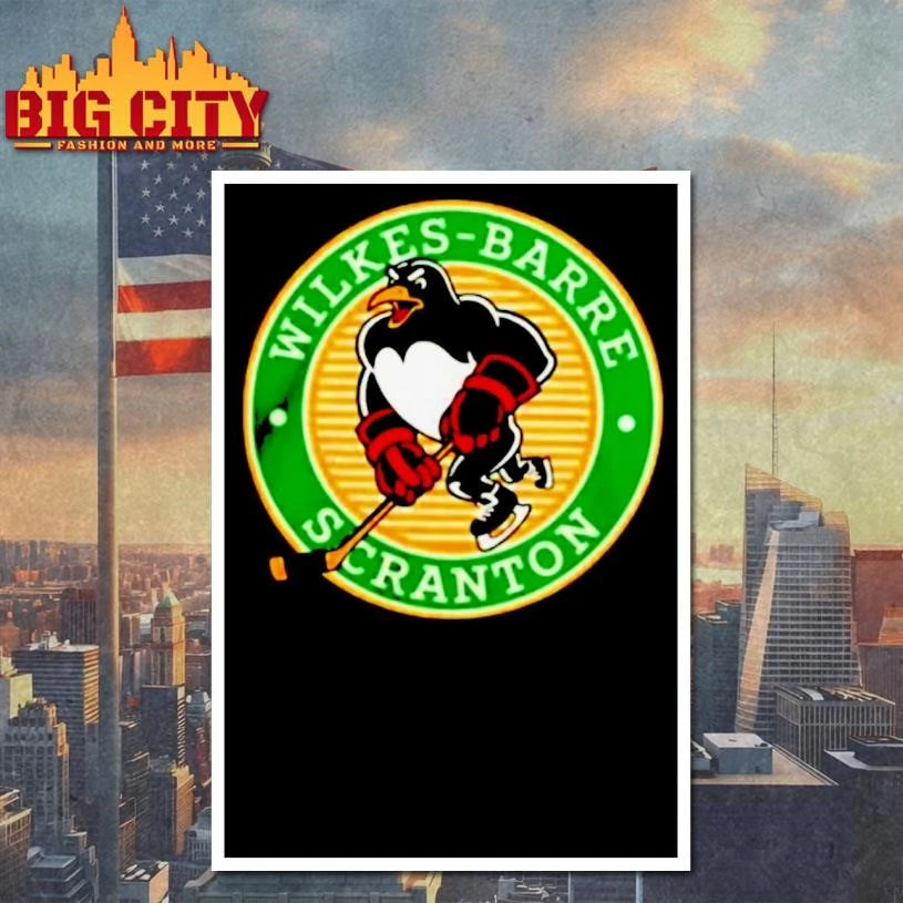 Wilkes Barre Scranton Penguins St Pats Celebration 2026 Logo Shirt