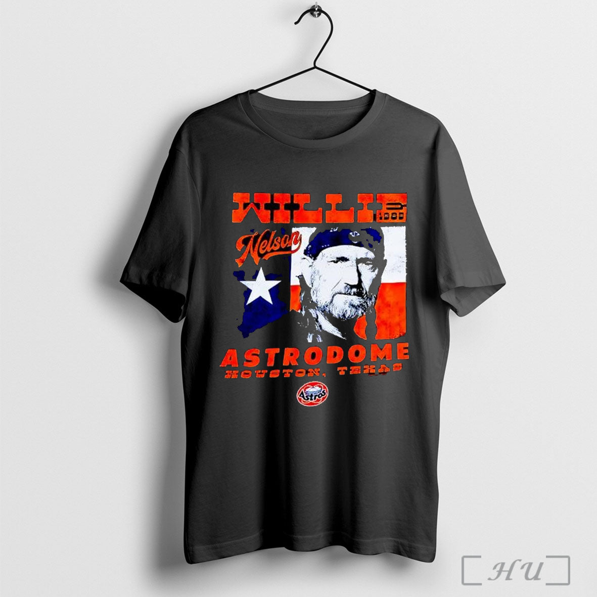 Willie Nelson Astros T Shirt