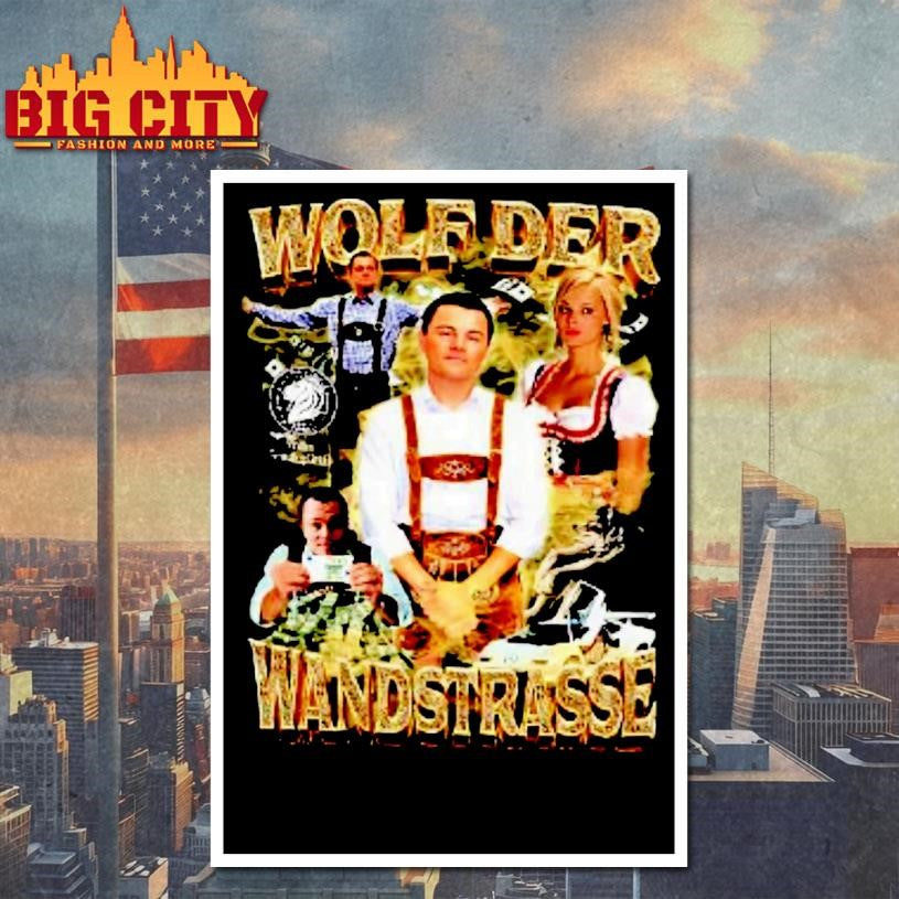 Wolf Der Wandstrasse Leonardo Dicaprio Wolf Of Wall Street Shirt
