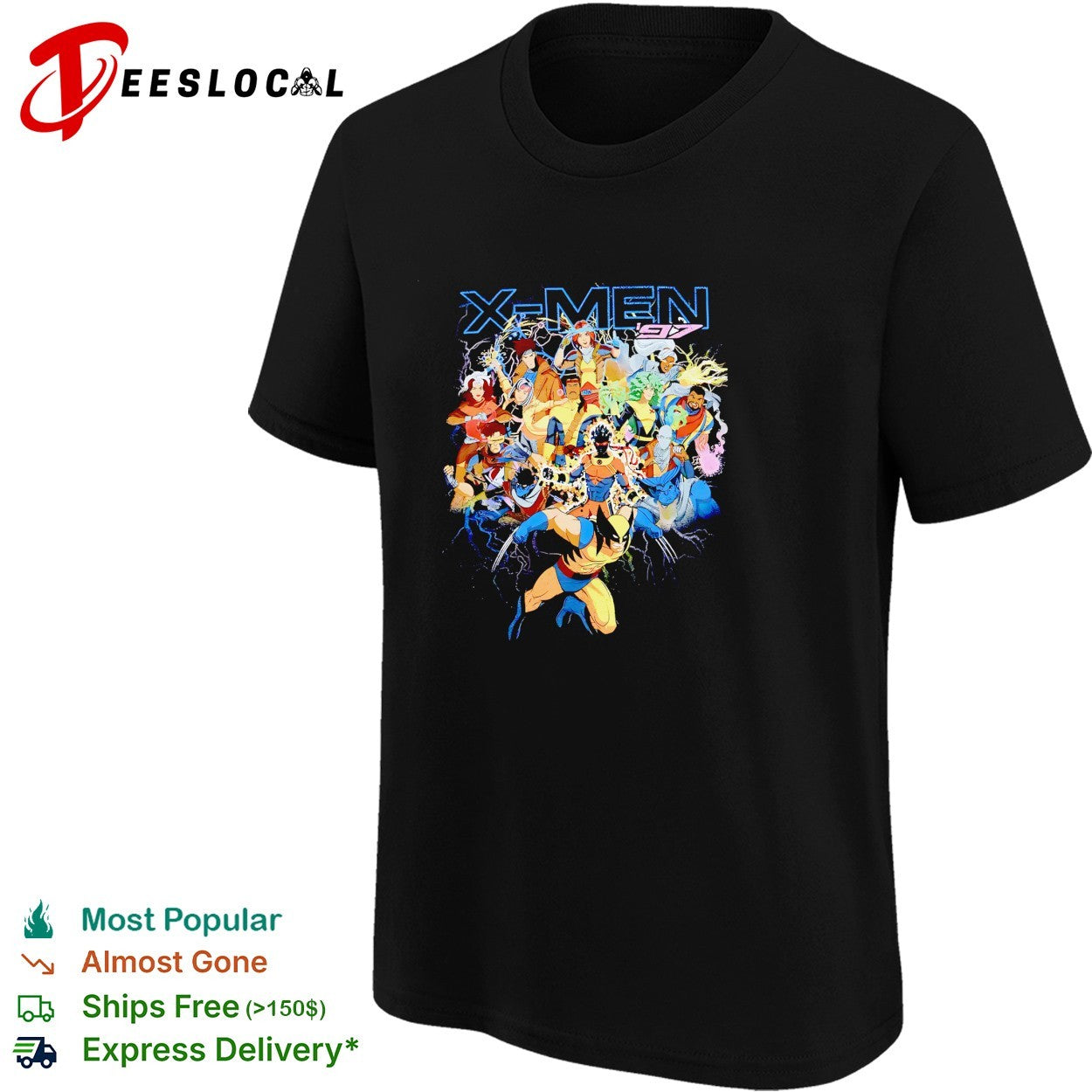 X Men team shirt