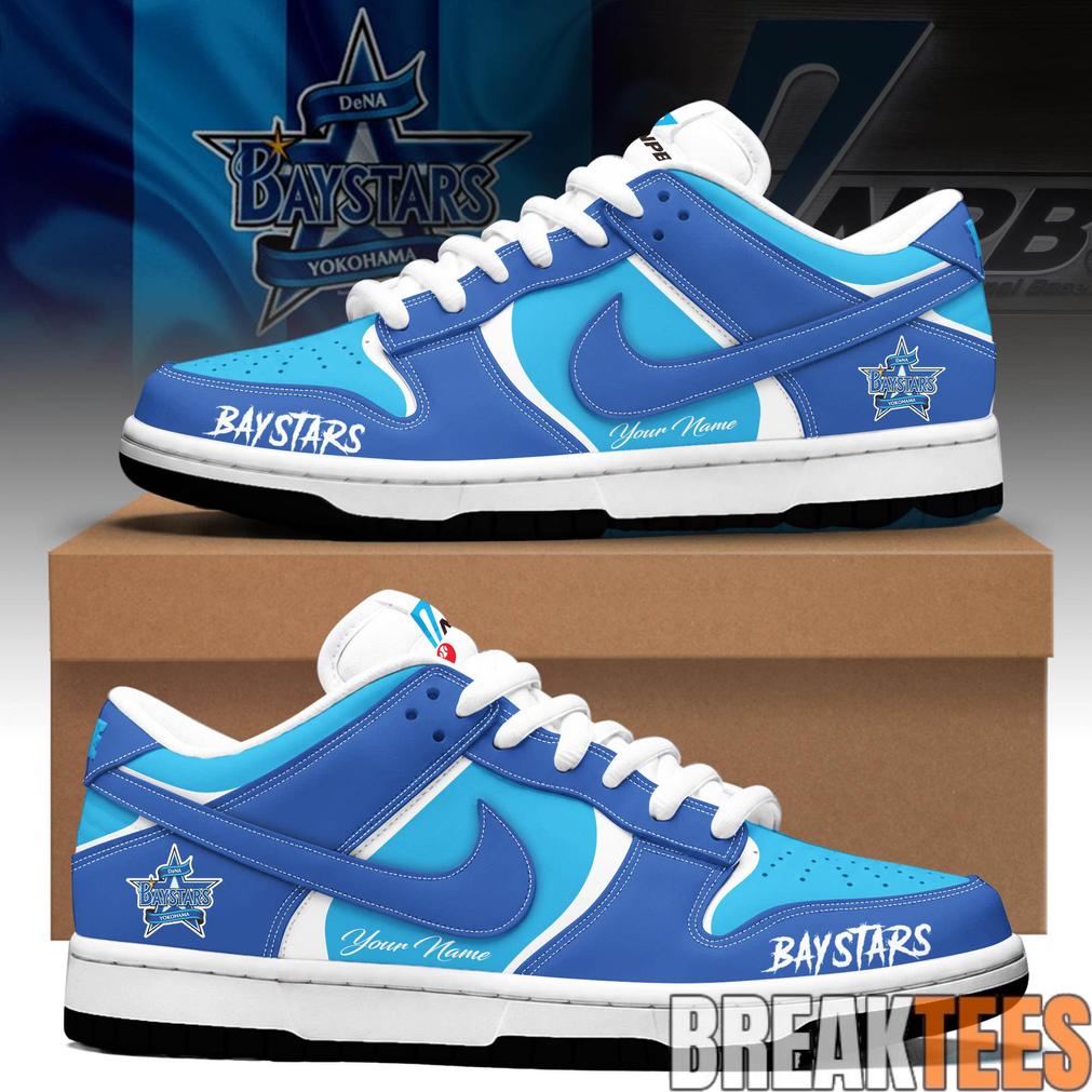 Yokohama DeNA BayStars Custom Dunk Low Sneakers