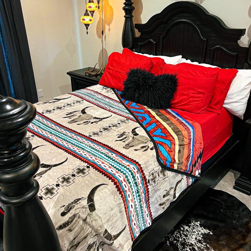 ZDouble Sided Full Size Denver Blanket