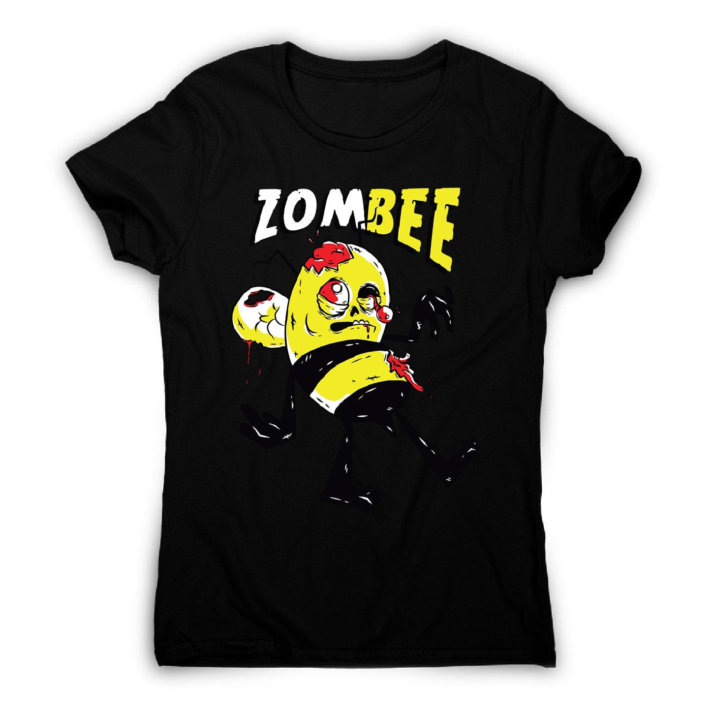 Zombie bee - women's funny premium t-shirt