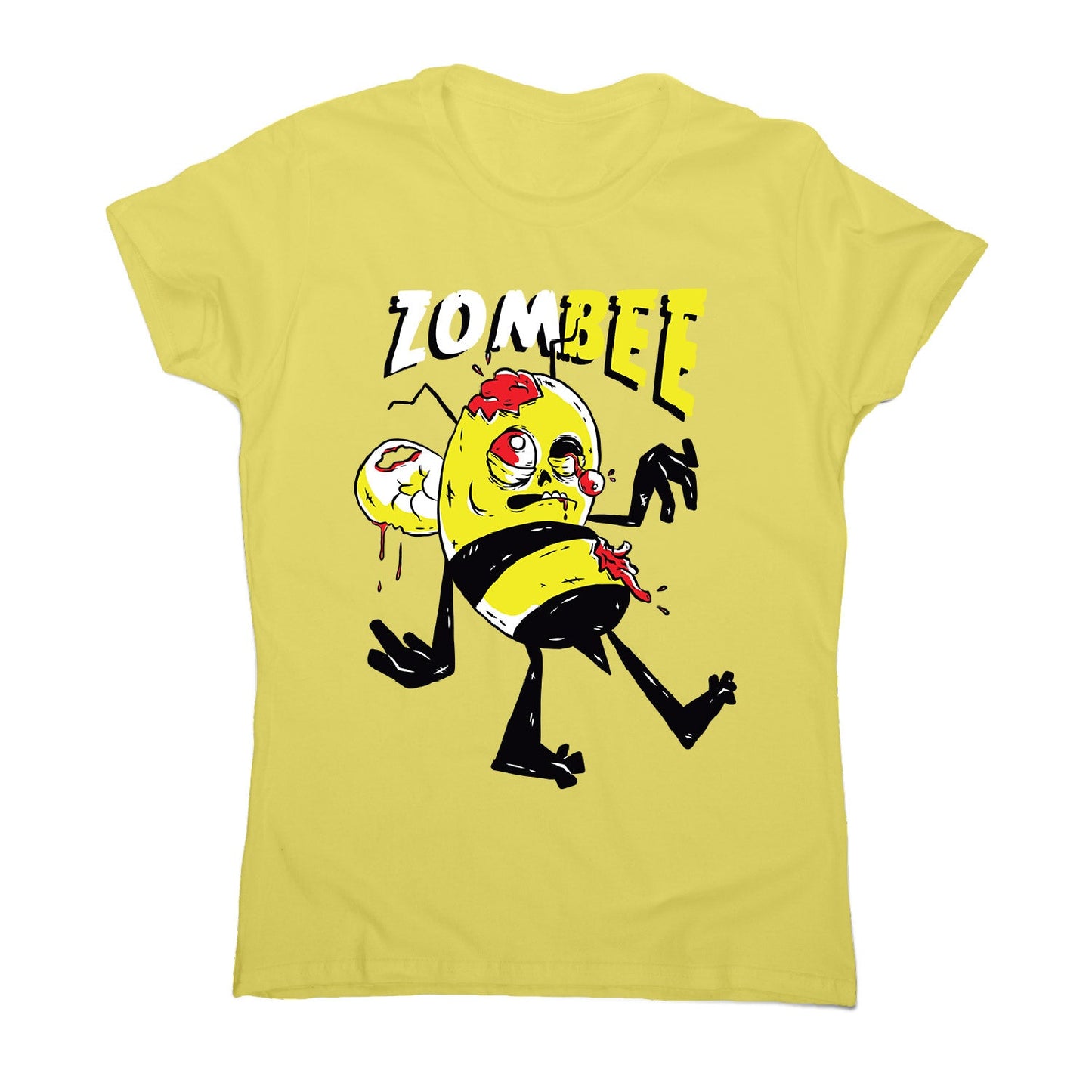 Zombie bee - women's funny premium t-shirt