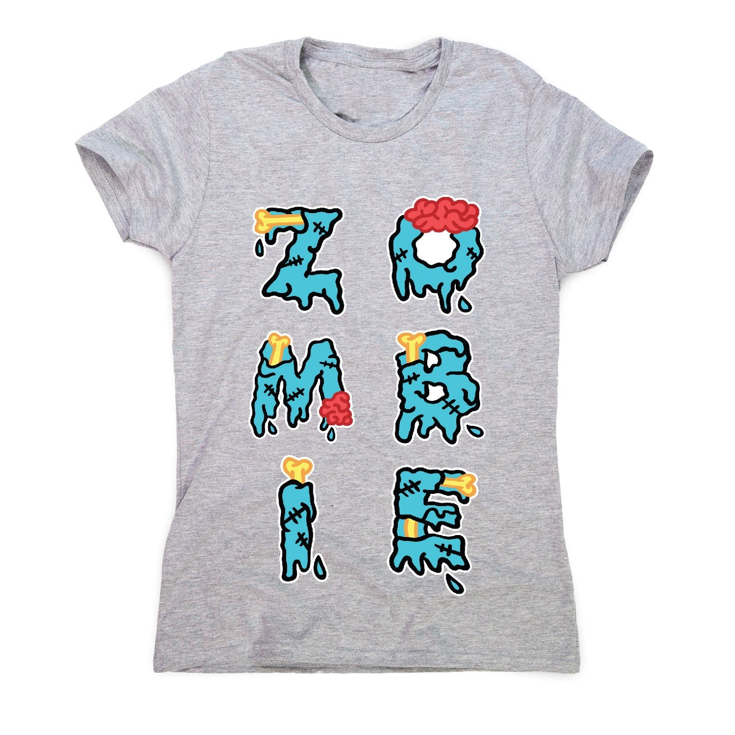 Zombie quote halloween - women's funny premium t-shirt