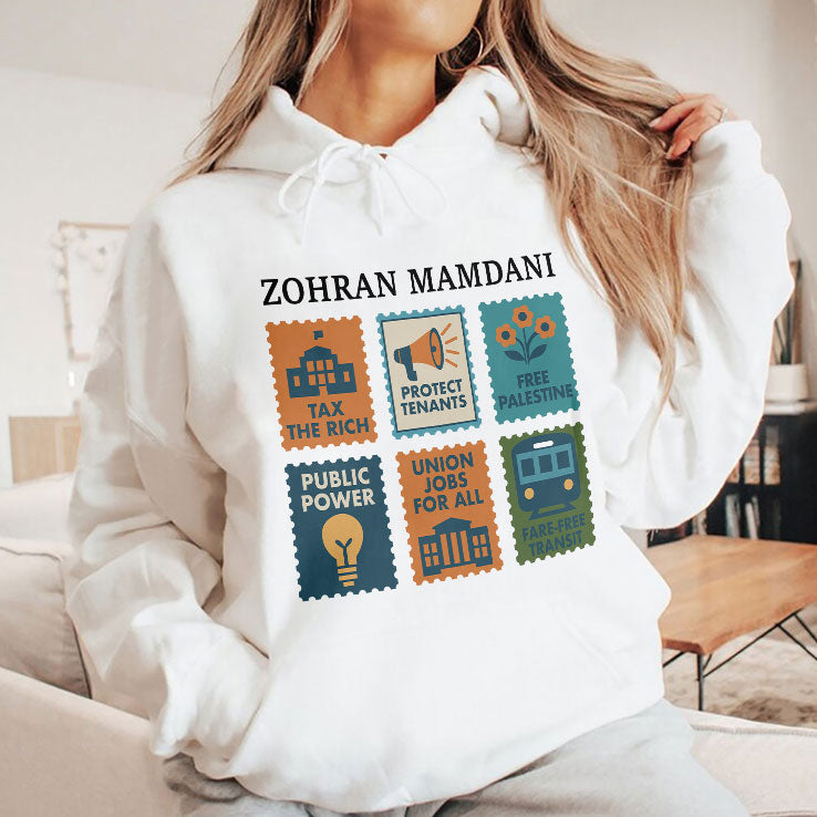 Zohran Mamdani Tax The Rich T Shirt