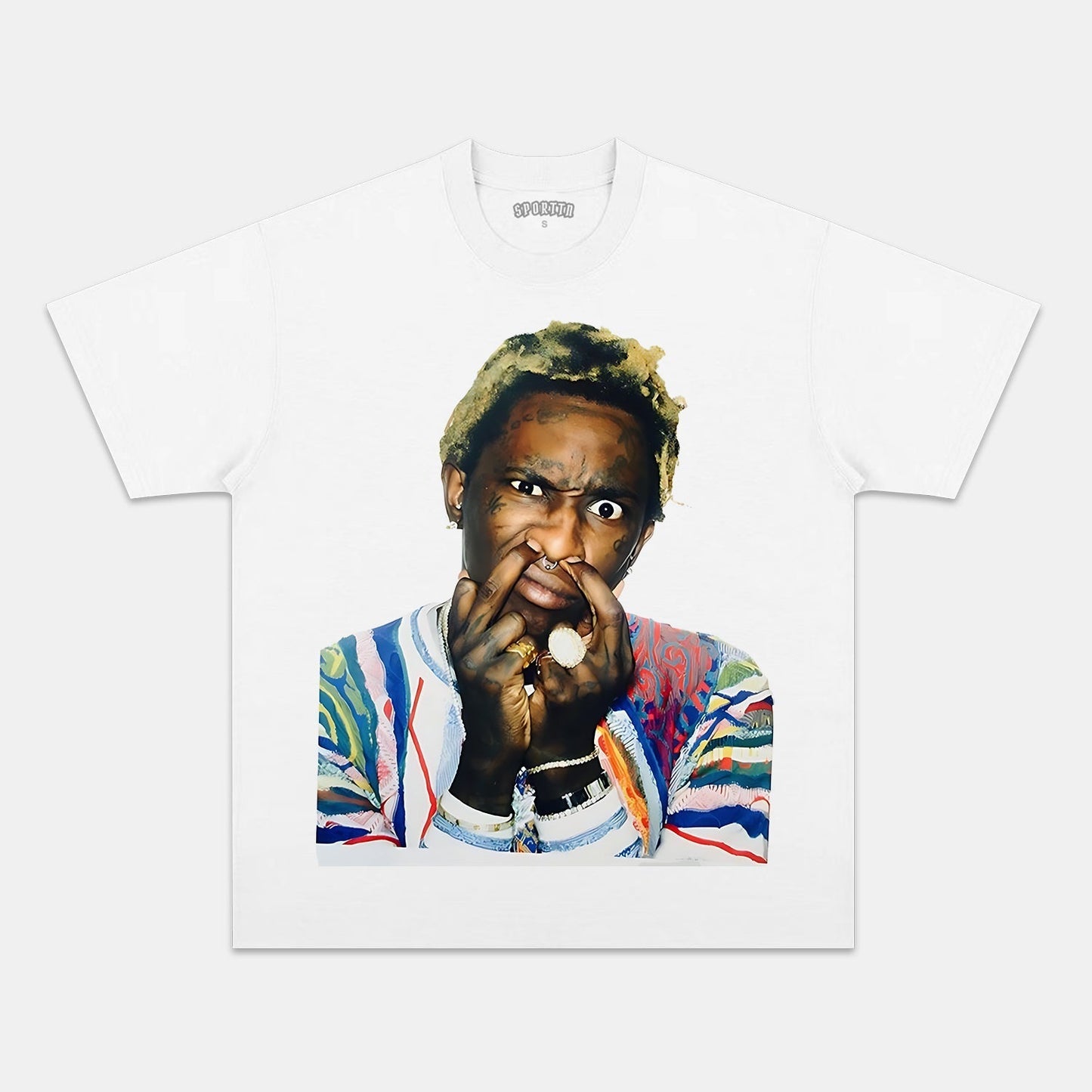 YOUNG THUG 12.3 TEE Style001