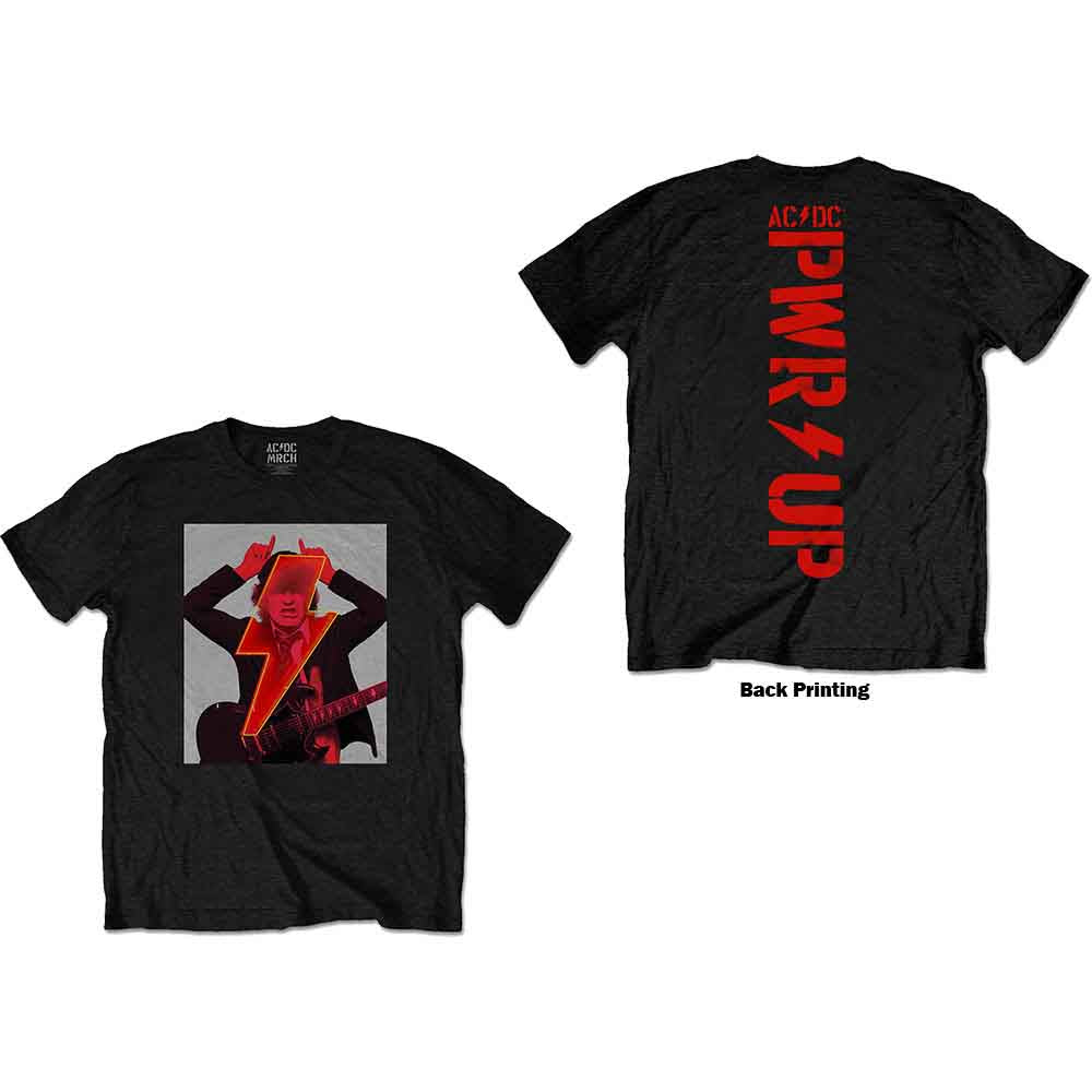 Angus Finger Horns T Shirt Black - clothing by TeeHivey.com