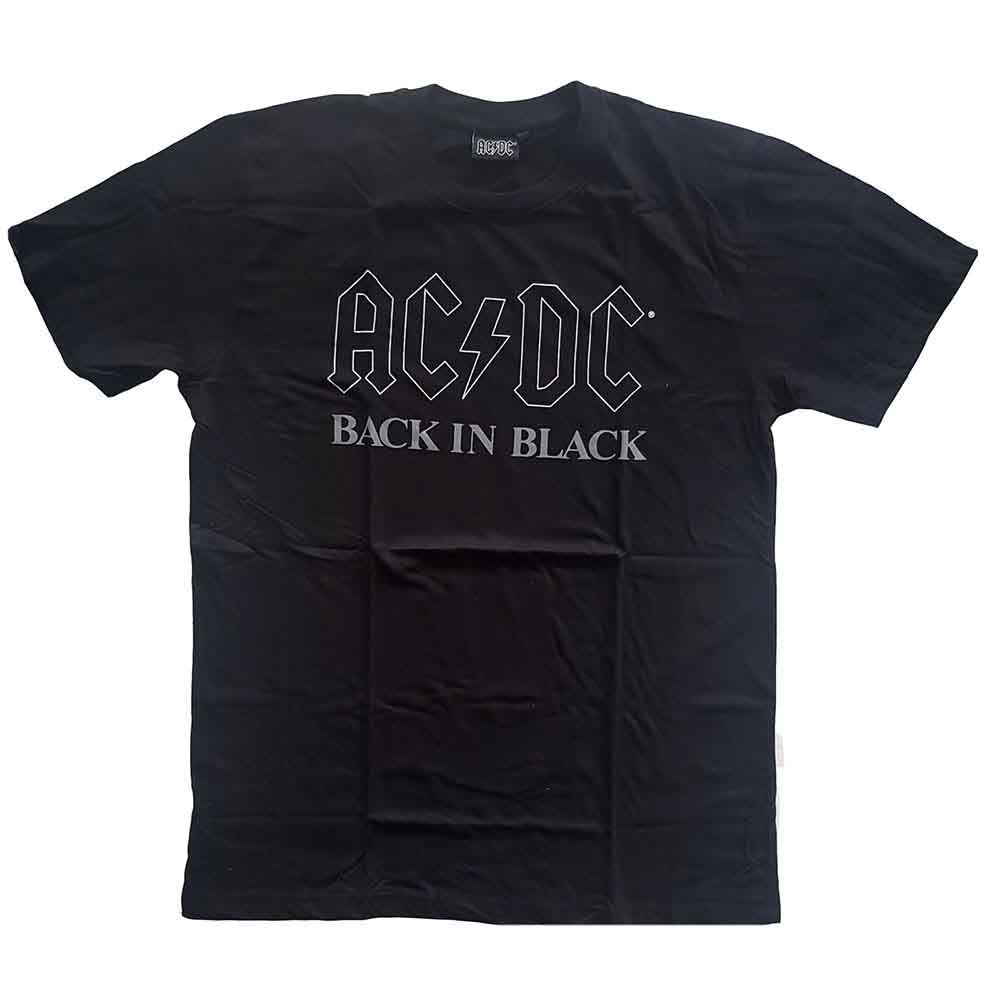 Back In Black T Shirt Black
