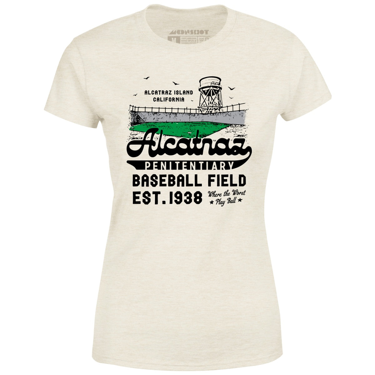 Alcatraz Penitentiary Baseball Field - Women's T-Shirt