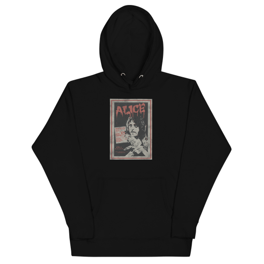 Alice Cooper Madhouse Vintage Mens Hoodie Black