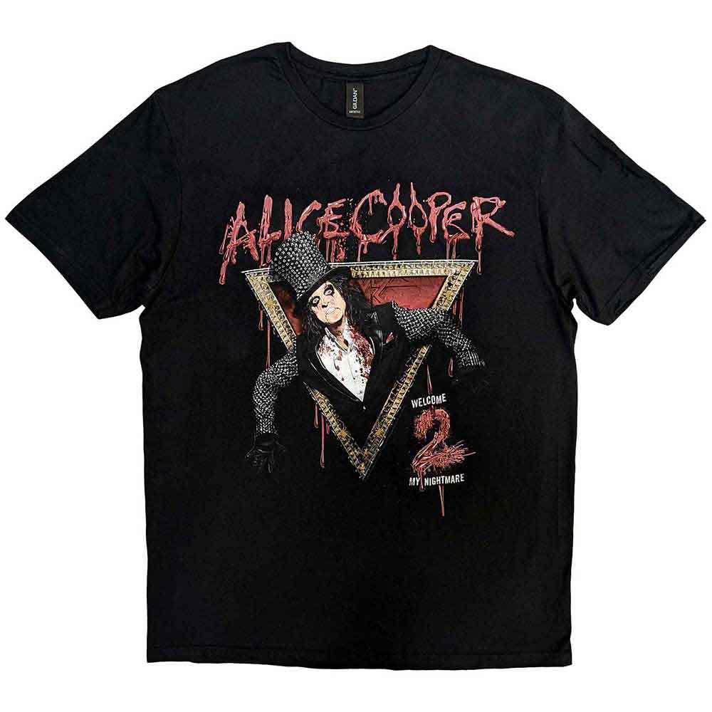 Alice Cooper Welcome to my Nightmare T Shirt Black