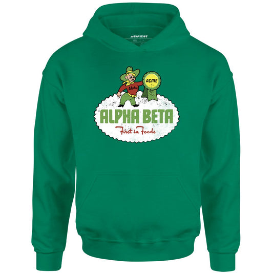Alpha Beta Retro - Unisex Hoodie