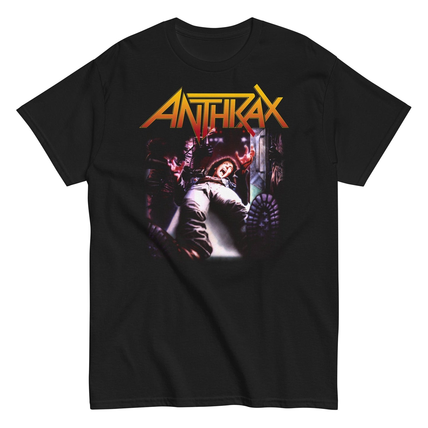 Anthrax Die on Your Feet Mens T Shirt Black - clothing by TeeHivey.com