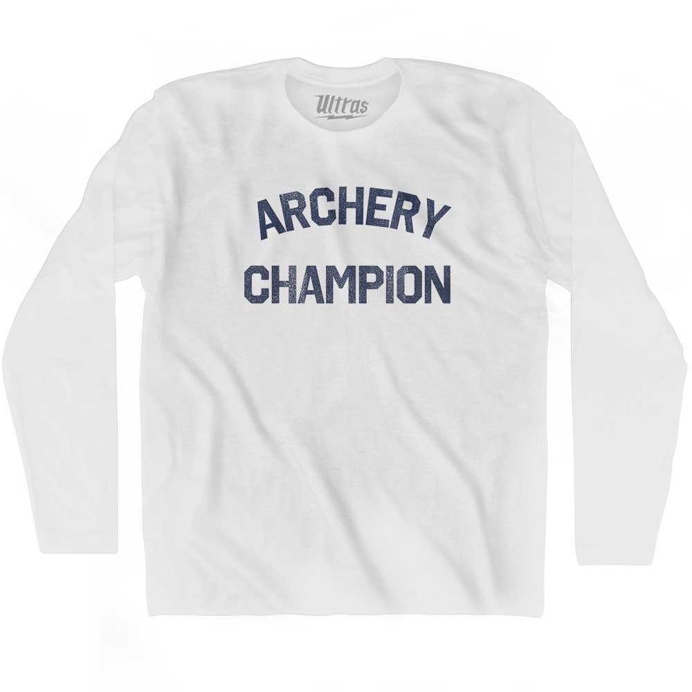 Archery Champion Adult Cotton Long Sleeve T-shirt Style002