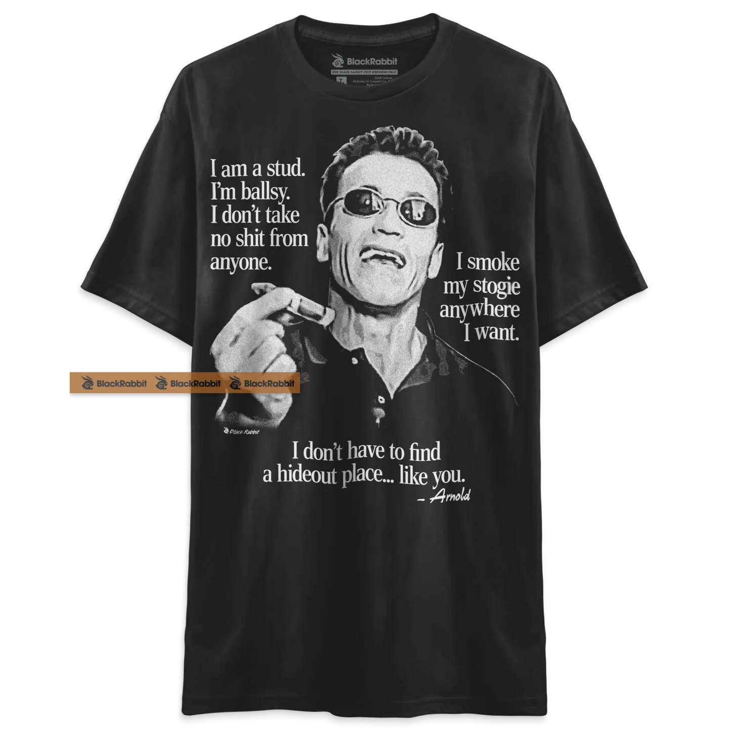 Arnold Schwarzenegger I Am A Stud Stogie Speech Video Unisex Classic T-Shirt