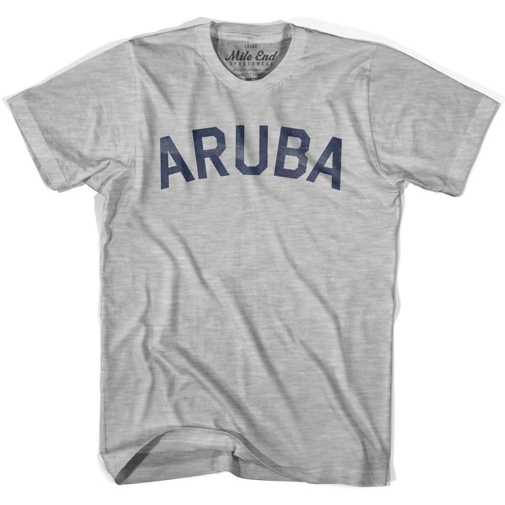 Aruba City Vintage T-shirt-Adult