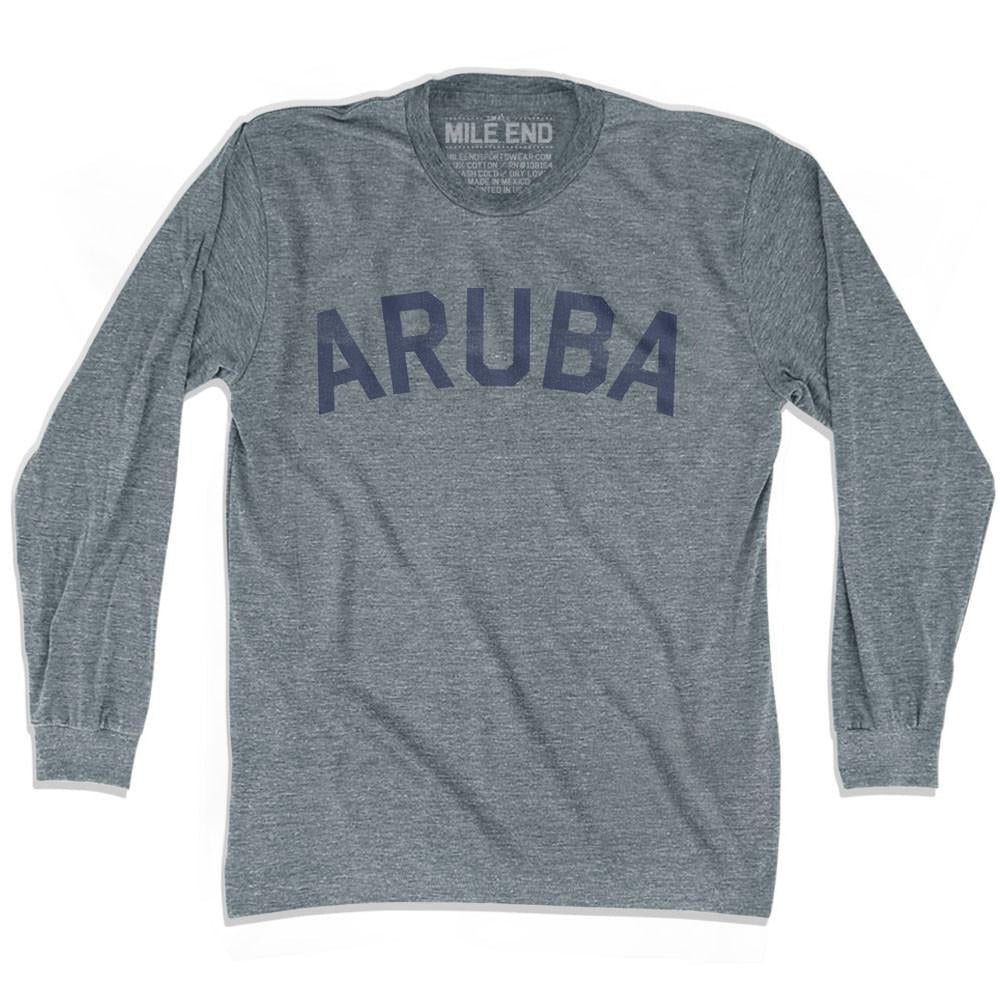 Aruba City Vintage Long Sleeve T-shirt