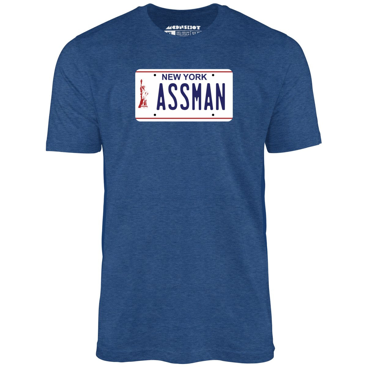 Assman New York License Plate - Unisex T-Shirt