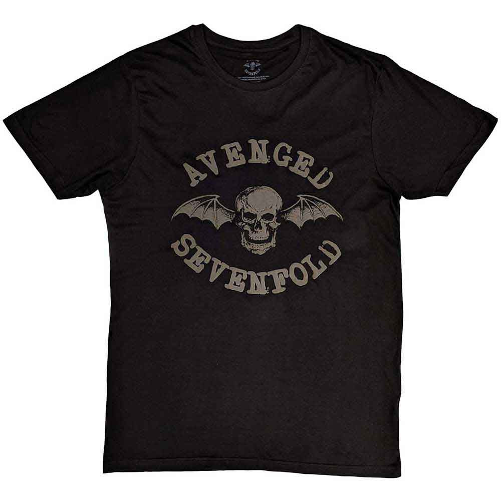 Avenged Sevenfold Classic Deathbat Mens T Shirt Black