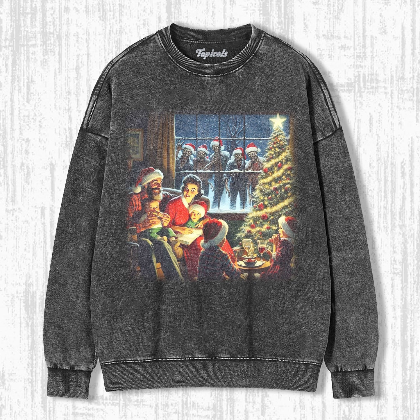RETRO QUIRKY CHRISTMAS SWEATSHIRTS Style001