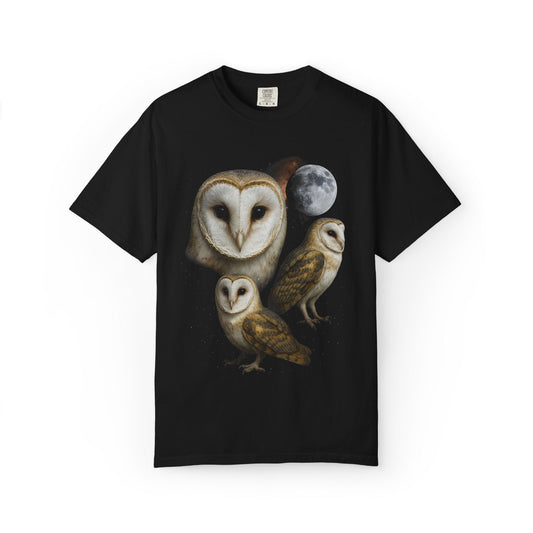 Barn Owls And The Moon 90's Vintage Tee.