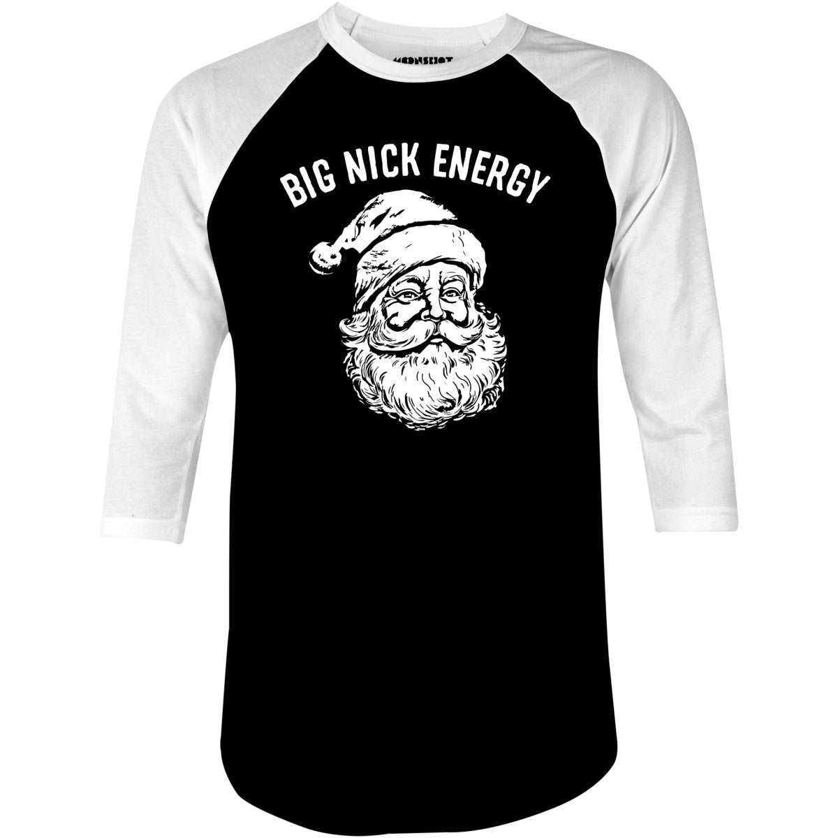 Big Nick Energy - 3/4 Sleeve Raglan T-Shirt