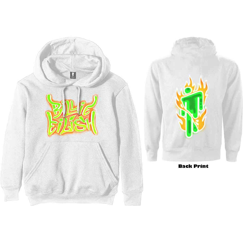 Airbrush Flames Blohsh Sweatshirt Style001