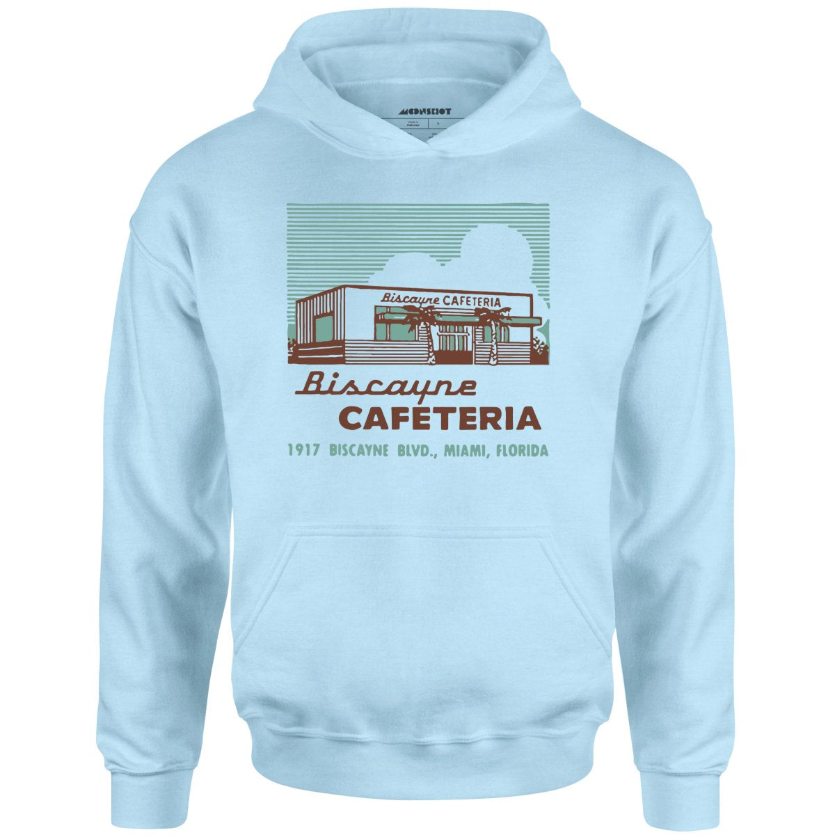 Biscayne Cafeteria - Miami, FL - Vintage Restaurant - Unisex Hoodie