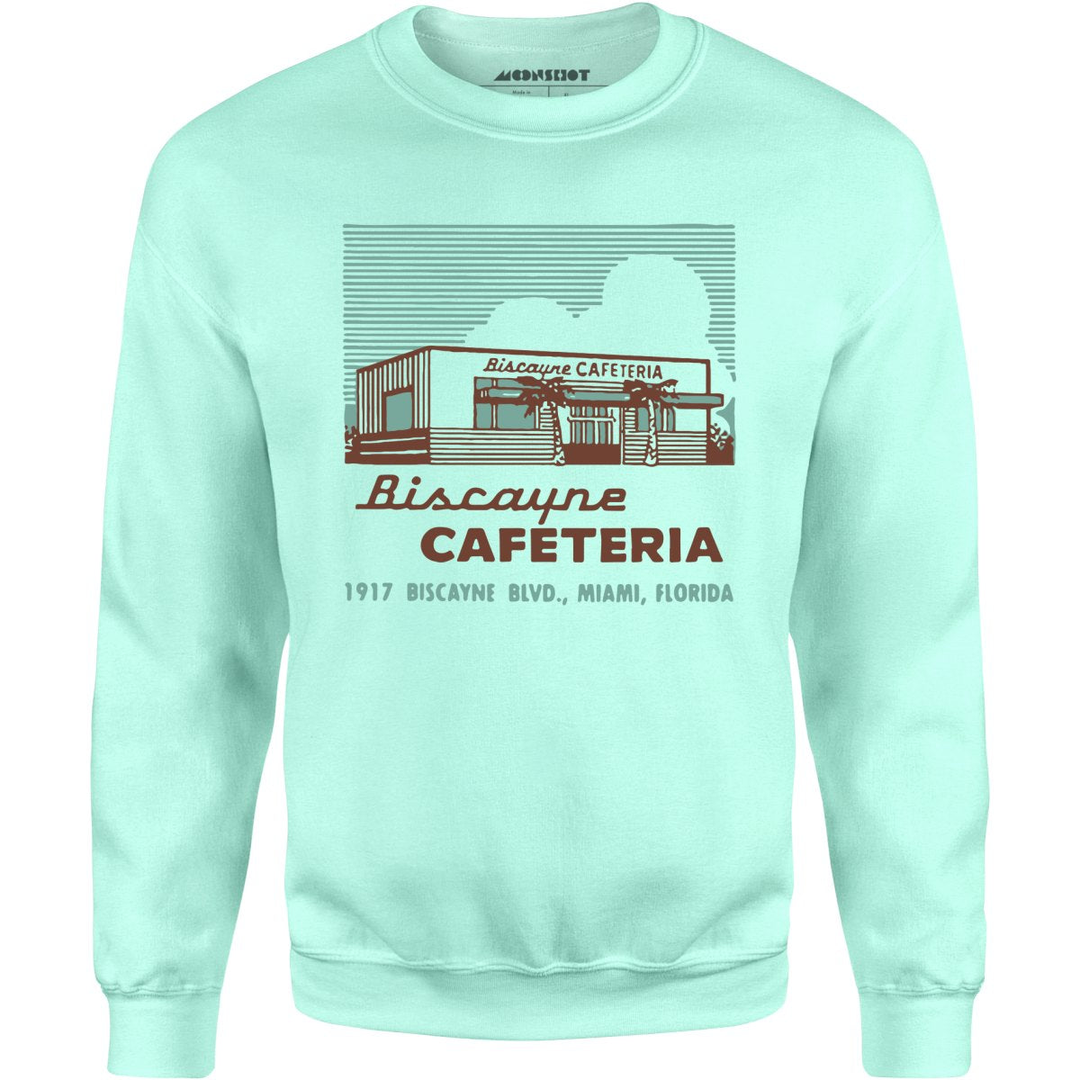 Biscayne Cafeteria - Miami, FL - Vintage Restaurant - Unisex Sweatshirt