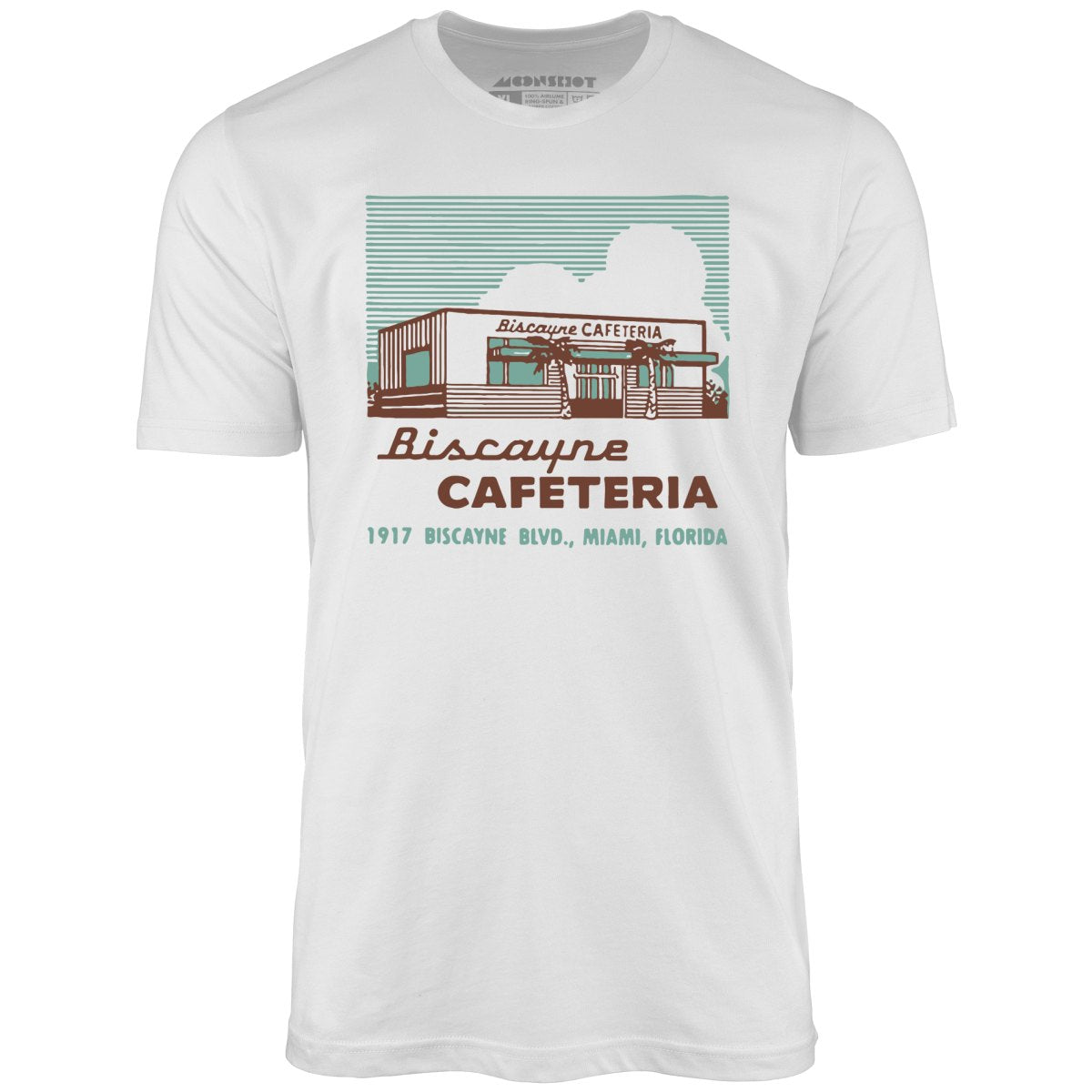Biscayne Cafeteria - Miami, FL - Vintage Restaurant - Unisex T-Shirt