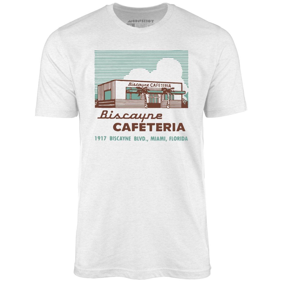 Biscayne Cafeteria - Miami, FL - Vintage Restaurant - Unisex T-Shirt