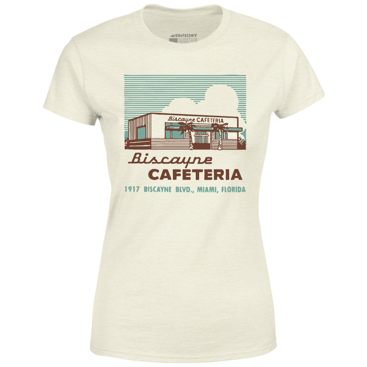 Biscayne Cafeteria - Miami, FL - Vintage Restaurant - Women's T-Shirt