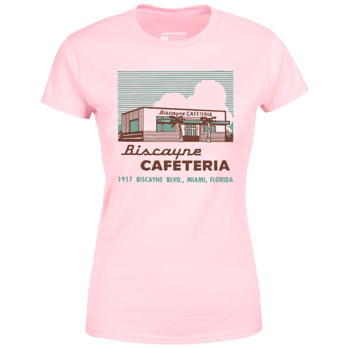 Biscayne Cafeteria - Miami, FL - Vintage Restaurant - Women's T-Shirt