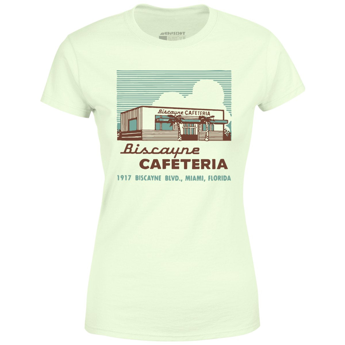 Biscayne Cafeteria - Miami, FL - Vintage Restaurant - Women's T-Shirt