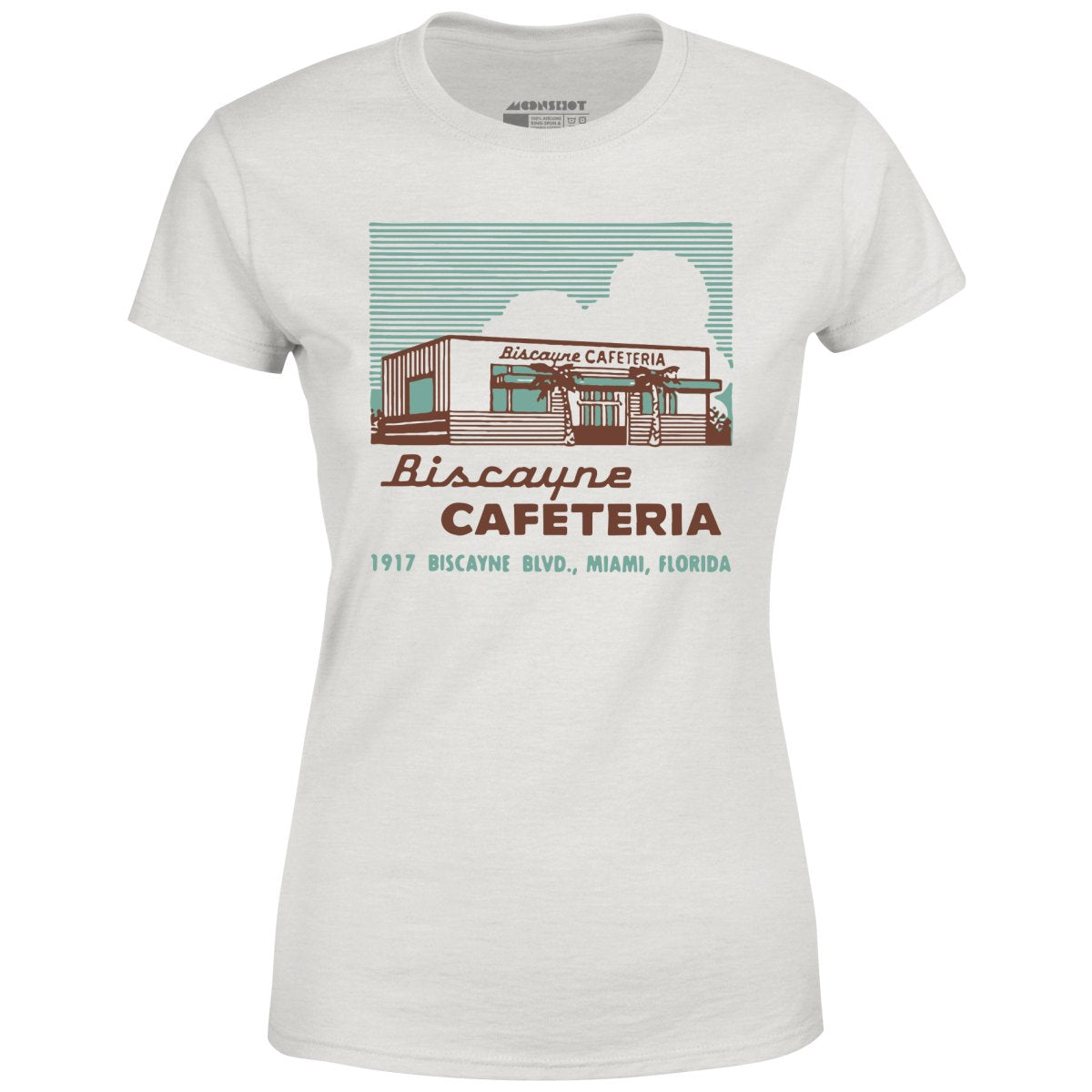 Biscayne Cafeteria - Miami, FL - Vintage Restaurant - Women's T-Shirt