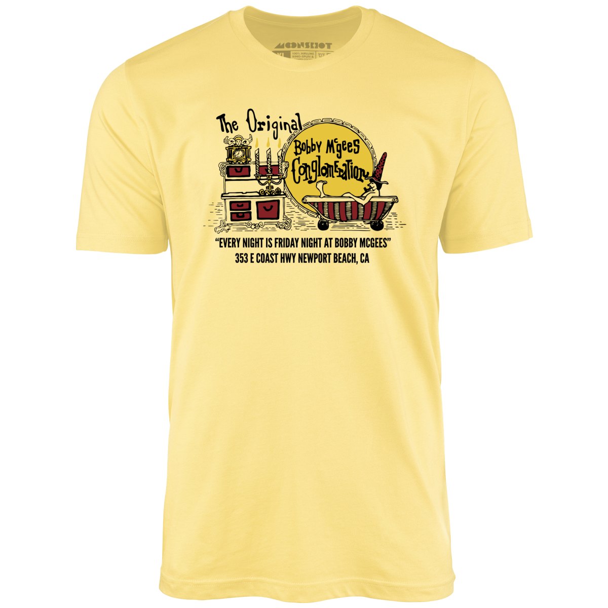 Bobby McGee's - Newport Beach, CA - Vintage Restaurant - Unisex T-Shirt