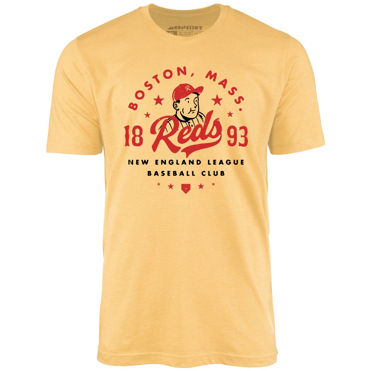 Boston Reds - Massachusetts - Vintage Defunct Baseball Teams - Unisex T-Shirt