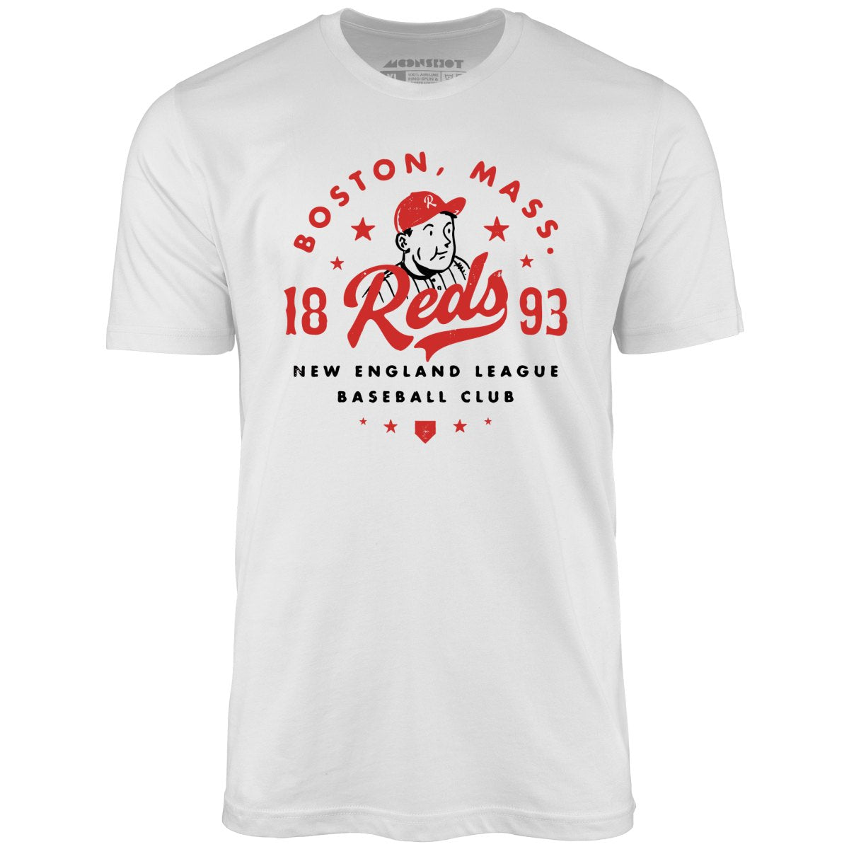 Boston Reds - Massachusetts - Vintage Defunct Baseball Teams - Unisex T-Shirt