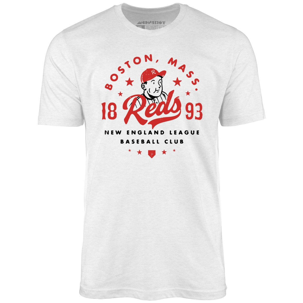 Boston Reds - Massachusetts - Vintage Defunct Baseball Teams - Unisex T-Shirt