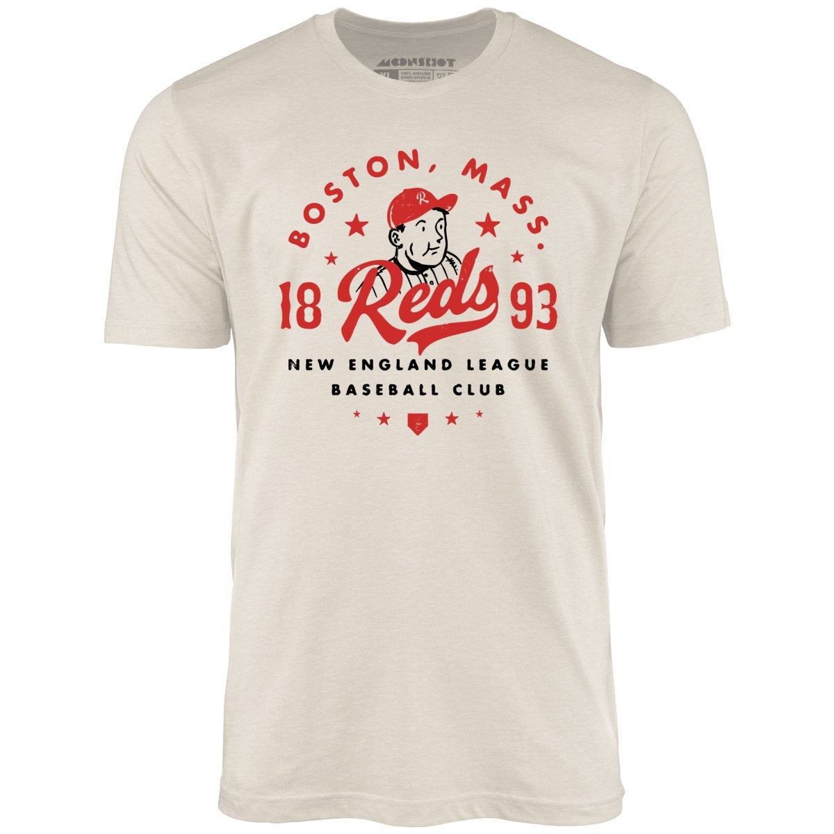 Boston Reds - Massachusetts - Vintage Defunct Baseball Teams - Unisex T-Shirt