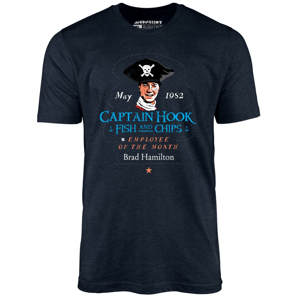 Brad Hamilton - Captain Hook Fish & Chips - Unisex T-Shirt