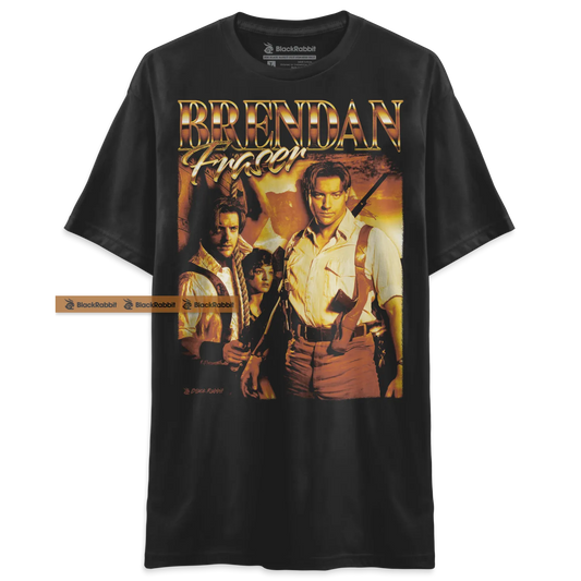 Brendan Fraser The Mummy Retro Vintage Bootleg Unisex Classic T-Shirt