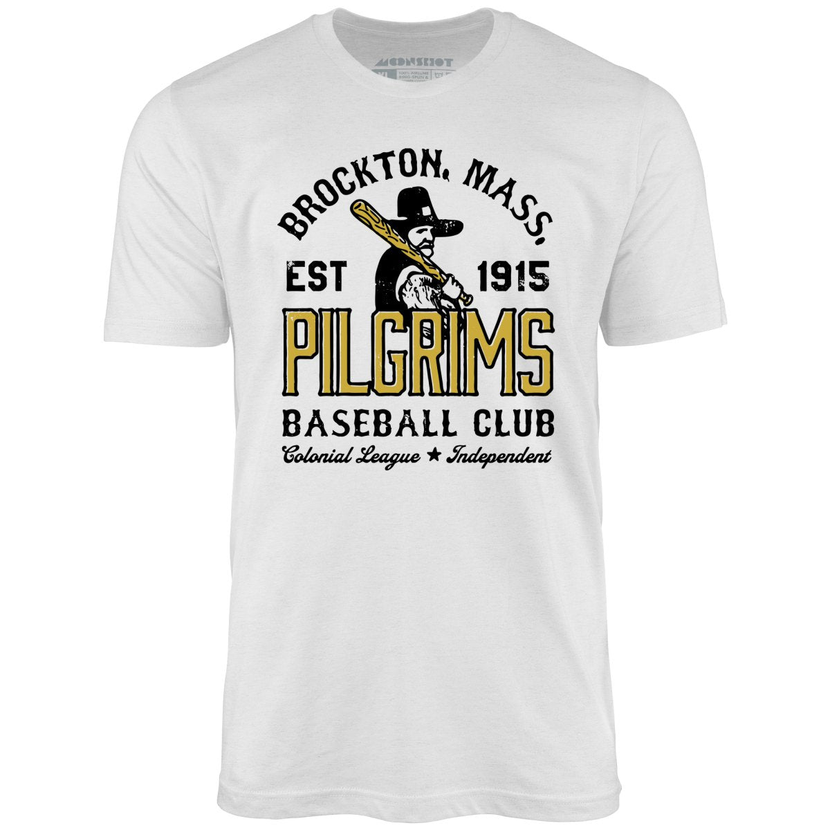 Brockton Pilgrims - Massachusetts - Vintage Defunct Baseball Teams - Unisex T-Shirt