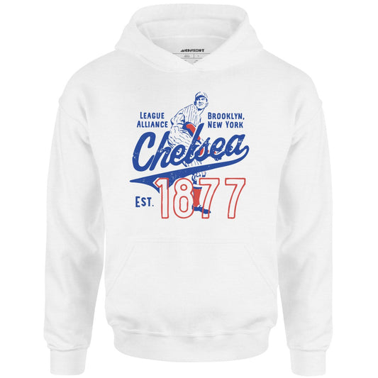 Brooklyn Chelsea - New York - Vintage Defunct Baseball Teams - Unisex Hoodie