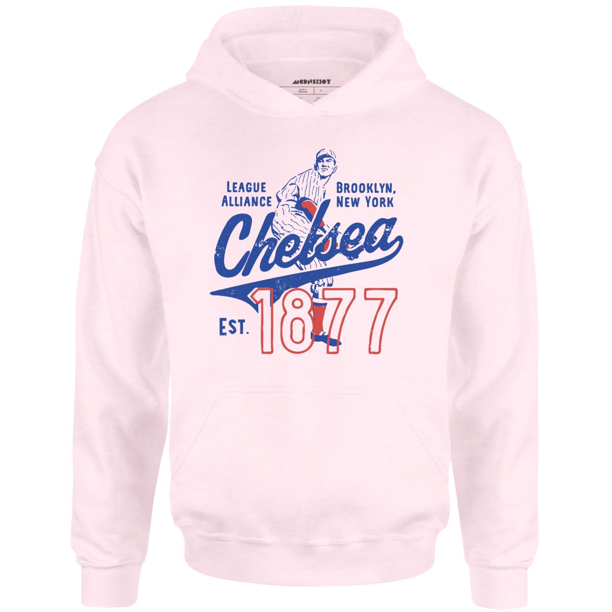 Brooklyn Chelsea - New York - Vintage Defunct Baseball Teams - Unisex Hoodie