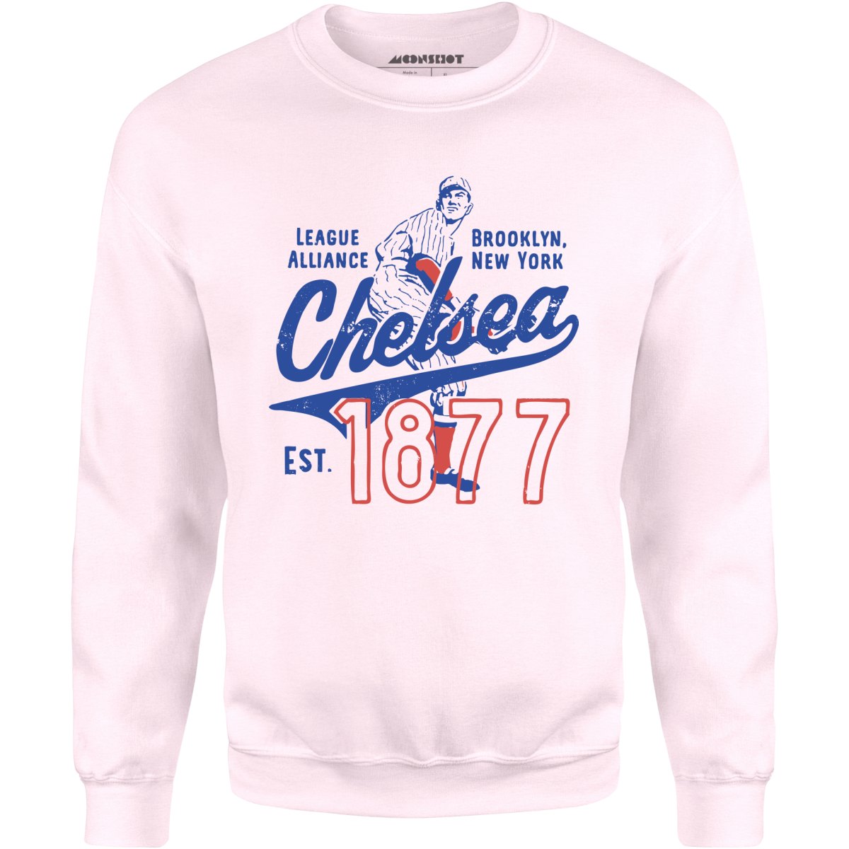 Brooklyn Chelsea - New York - Vintage Defunct Baseball Teams - Unisex Sweatshirt