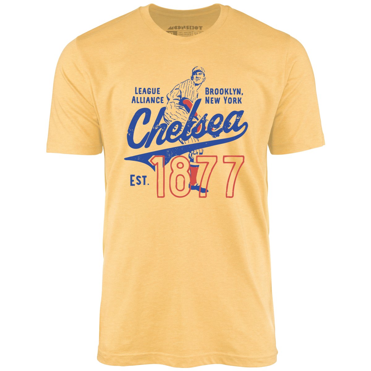 Brooklyn Chelsea - New York - Vintage Defunct Baseball Teams - Unisex T-Shirt
