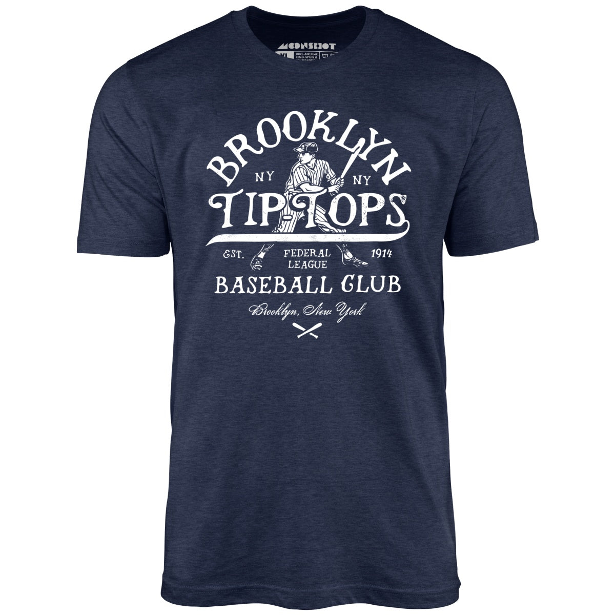 Brooklyn Tip Tops - New York - Vintage Defunct Baseball Teams - Unisex T-Shirt